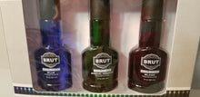 Load image into Gallery viewer, BRUT Limited Edition 3 Piece GIFT SET Collection BLUE Special Reserve BLACK 1oz - Perfume Gallery