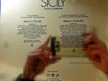 Load image into Gallery viewer, Sicily by D&G Dolce and Gabbana 1.7oz EDP Gift Set for Women Her | 4ml MINI RARE - Perfume Gallery