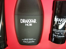 Load image into Gallery viewer, Drakkar Noir 3 Piece EDT Eau de Toilette GIFT SET for Men Him 3.4 oz x 2 + 2.5oz - Perfume Gallery