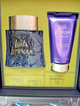 Load image into Gallery viewer, Au Masculin by Lolita Lempicka 2 Pc EDT LA MALLE CABINE Steamer Trunk GIFT SET - Perfume Gallery