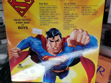 Load image into Gallery viewer, SUPERMAN 2 Pc 3.4 EDT + Body Wash GIFT SET for Boys Children - NEW ORIGINAL BOX - Perfume Gallery