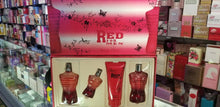 Load image into Gallery viewer, RED for MEN 4 Piece 1.3 4.2 oz / 40 125 ml EDT Eau de Toilette GIFT SET * RARE - Perfume Gallery