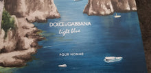 Load image into Gallery viewer, Light Blue Pour Homme by Dolce & Gabbana 3 Piece Pc EDT 1.6 4.2 oz / 50 125 ml GIFT SET Men