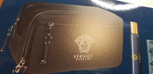 Load image into Gallery viewer, Versace EROS by Gianni Versace 3 Piece EDT Gift Set for Men Travel + Spray + Bag