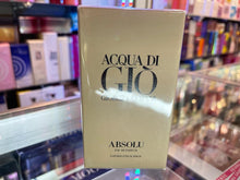 Load image into Gallery viewer, Acqua Di Gio ABSOLU by Giorgio Armani 2.5 oz 75 ml Eau de Parfum EDP Men SEALED