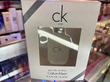 Load image into Gallery viewer, CK ONE 1 by Calvin Klein EDT Eau de Toilette 0.5 oz 15ml New Mini for Men IN BOX