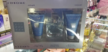 Load image into Gallery viewer, CHROME AZZARO for Him 3 Piece 1 1.7 oz 30 50 ml Eau de Toilette GIFT SET for Men