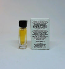 Load image into Gallery viewer, Vera Wang for Men 0.13 oz / 4 ml Eau de Toilette EDT Mini Travel for Men SEALED - Perfume Gallery
