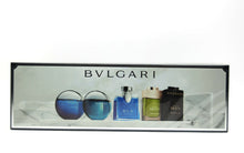 Load image into Gallery viewer, Bvlgari 5 Pc Mini Travel Gift Set EDP + EDT 0.17 oz 5ml by Bulgari * NEW SEALED - Perfume Gallery