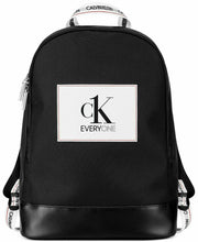 Load image into Gallery viewer, Calvin Klein CK Everyone Black Faux Leather Backpack Rucksack Gym Travel SEALED - Perfume Gallery