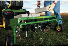 Load image into Gallery viewer, John Deere 40 in. Tine Dethatcher Plug Core Aerator Combo Wheeled Durable Steel - Perfume Gallery