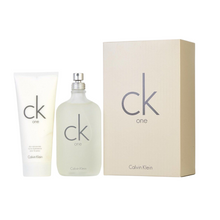 Load image into Gallery viewer, Calvin Klein CK One 6.7oz 200ml EDT + Lotion Men Women Unisex 2 PC GIFT SET