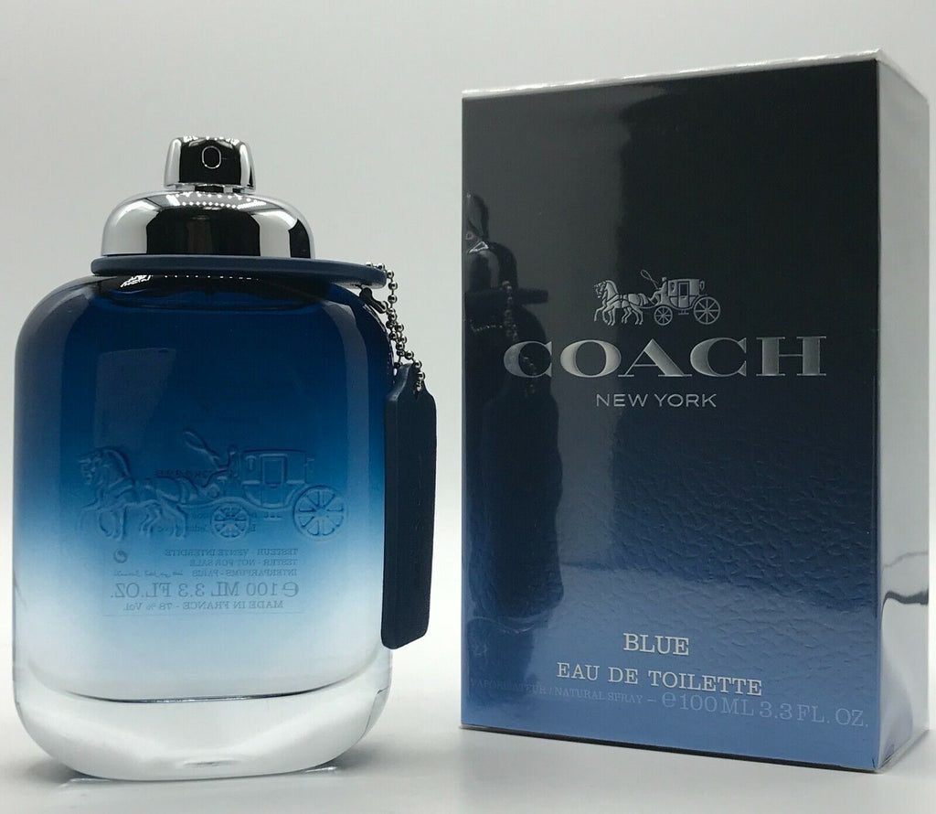 Coach New York BLUE by Coach 3.3 oz 100ml EDT Eau de Toilette For HIM MEN SEALED