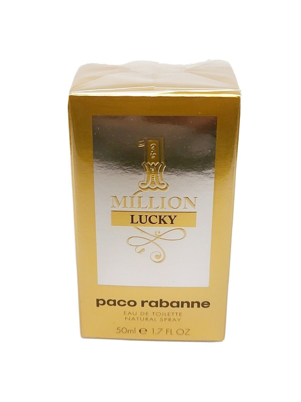 1 One Million LUCKY Paco Rabanne 1.7 3.4 oz | 50 100 ml Toilette Men SEALED BOX