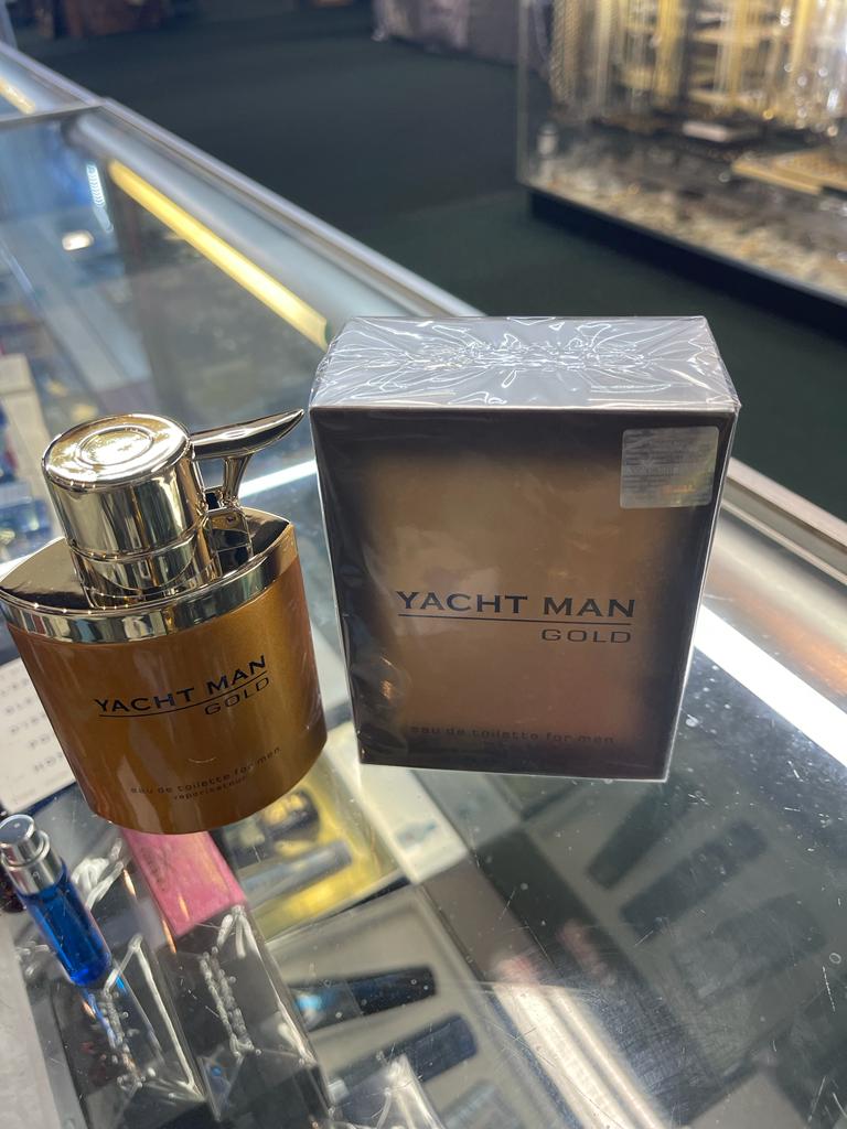 Yacht Man GOLD Cologne by Myrurgia 3.4 oz 100 ml EDT Eau de Toilette Men SEALED