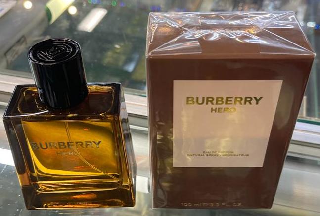 Burberry Hero Men 3.3 oz 100ml EDP Eau de Parfum Spray for Him NEW IN SEALED BOX