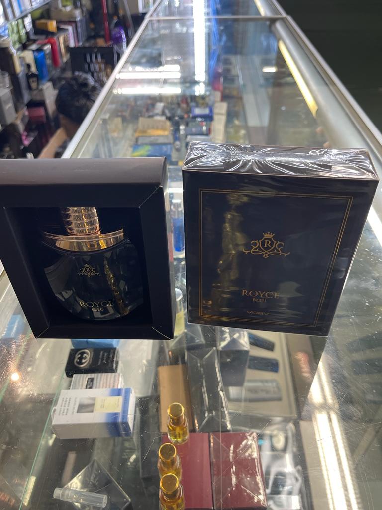 Royce Bleu by Vurv 3.4 oz 100ml EDP Eau de Parfum Spray Men NEW IN SEALED BOX