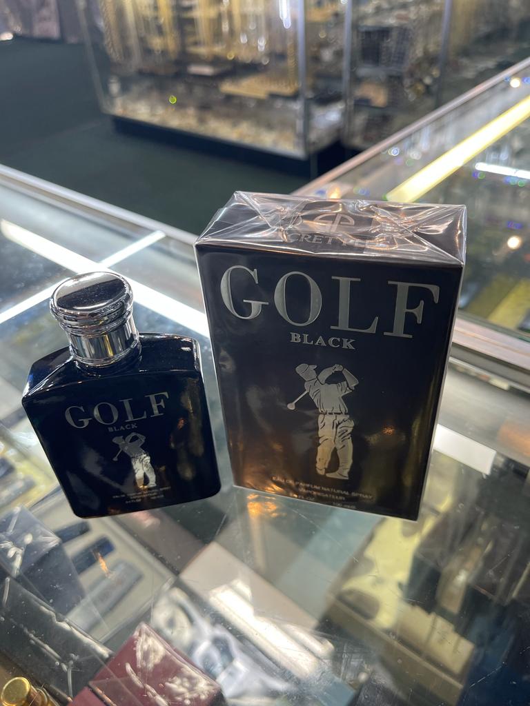 Golf Black by Secret Plus for Men Him Eau de Parfum EDP 3.4 oz 100 ml SEALED BOX