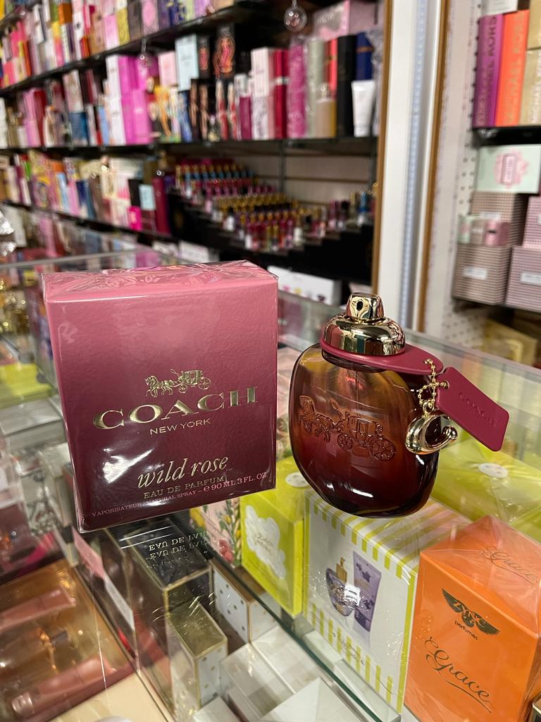 Coach New York WILD ROSE 3 oz 90 ml Eau de Parfum EDP for Her NEW IN SEALED BOX