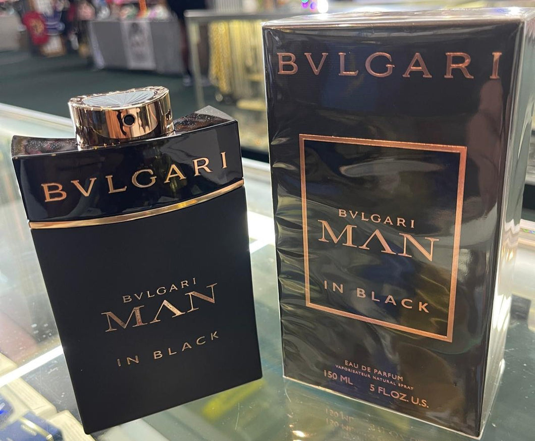 Bvlgari MAN IN BLACK 5 oz 150 ml Eau de Parfum EDP for Men / Him NEW SEALED RARE