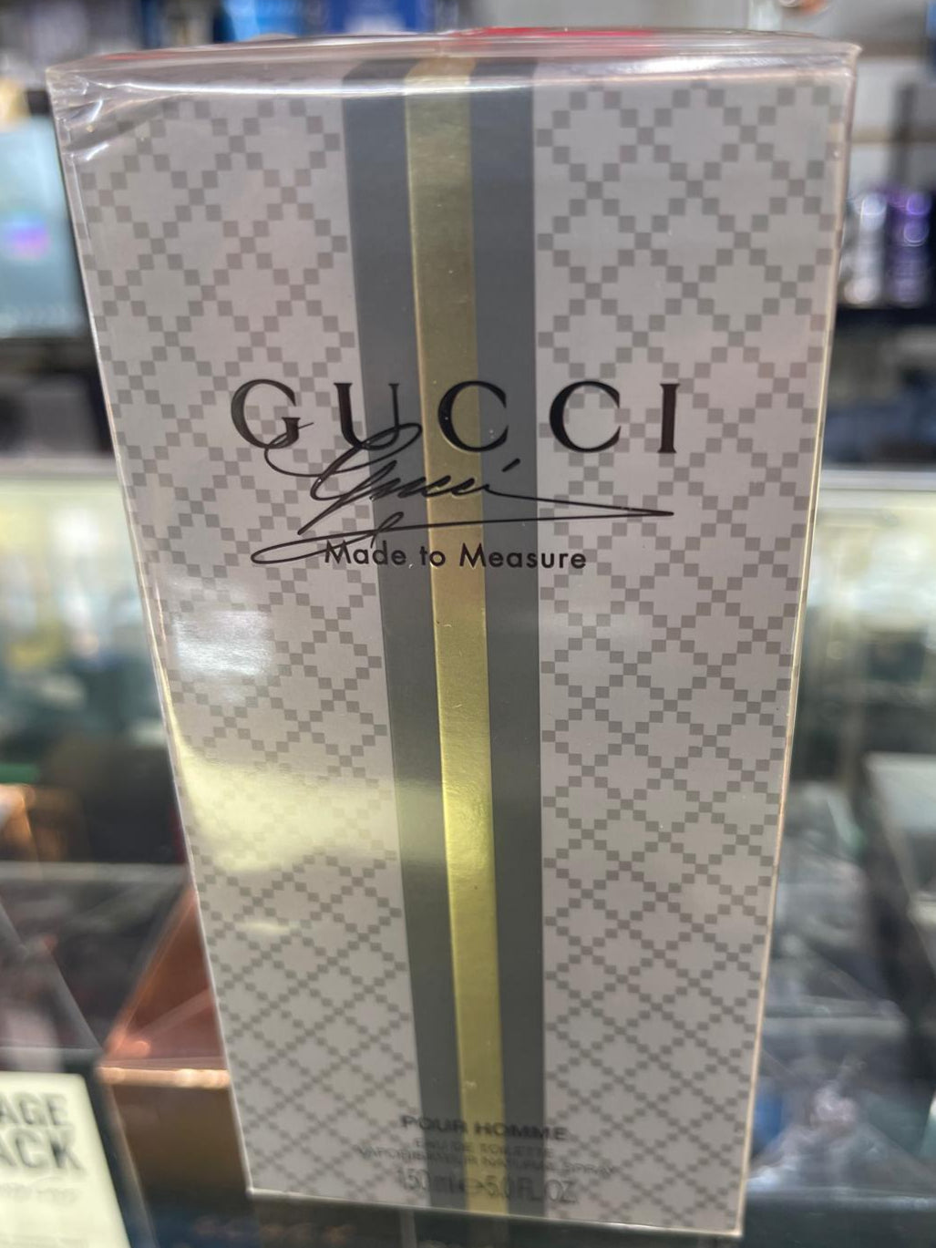 GUCCI Made to Measure Pour Homme EDT Toilette 5.0 5 oz / 150 ml NEW IN SEALED BOX (Copy)