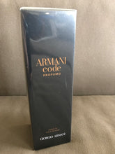 Load image into Gallery viewer, Armani Code PROFUMO by Giorgio Armani 3.7 oz 110 ml Parfum Pour Homme Men SEALED
