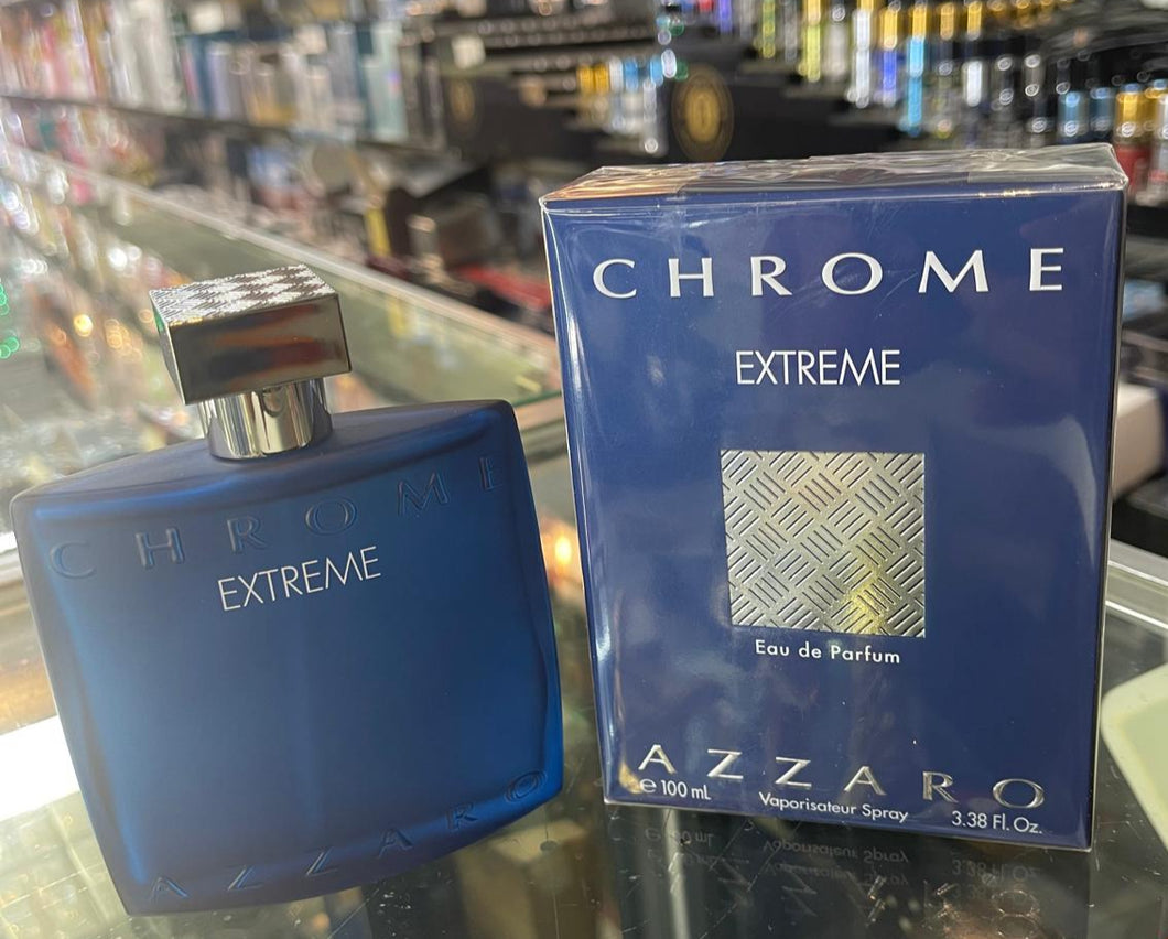 Chrome Azzaro EXTREME Men's 3.38 oz 100 ml EDP Eau de Parfum Spray Him SEALED