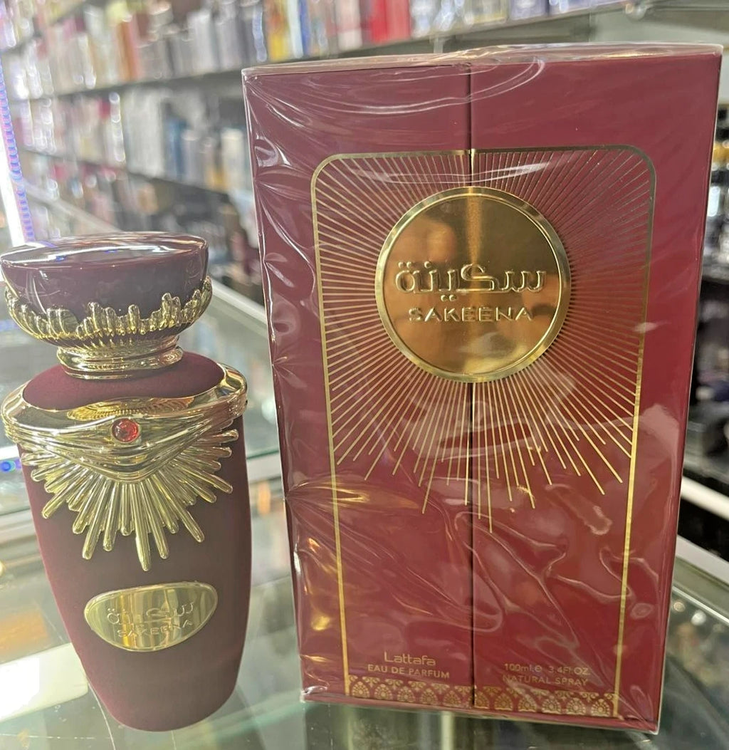 Sakeena by Lattafa 3.4 oz 100 ml Eau de Parfum EDP for Her / Women * SEALED BOX