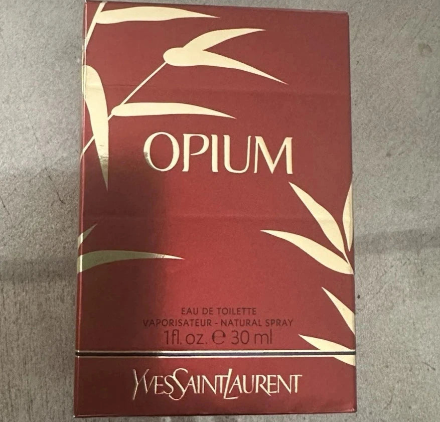 OPIUM by YSL Yves Saint Laurent 1 oz / 30 ml Eau de Toilette EDT Spray * RARE