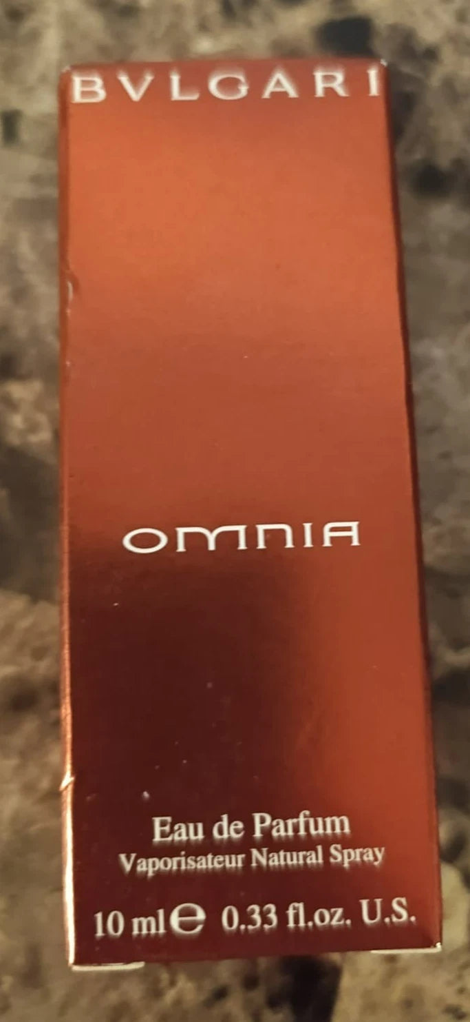 Bvlgari OMNIA EDP 0.34 oz 10 ml Eau de Parfum for Women RARE IN BOX