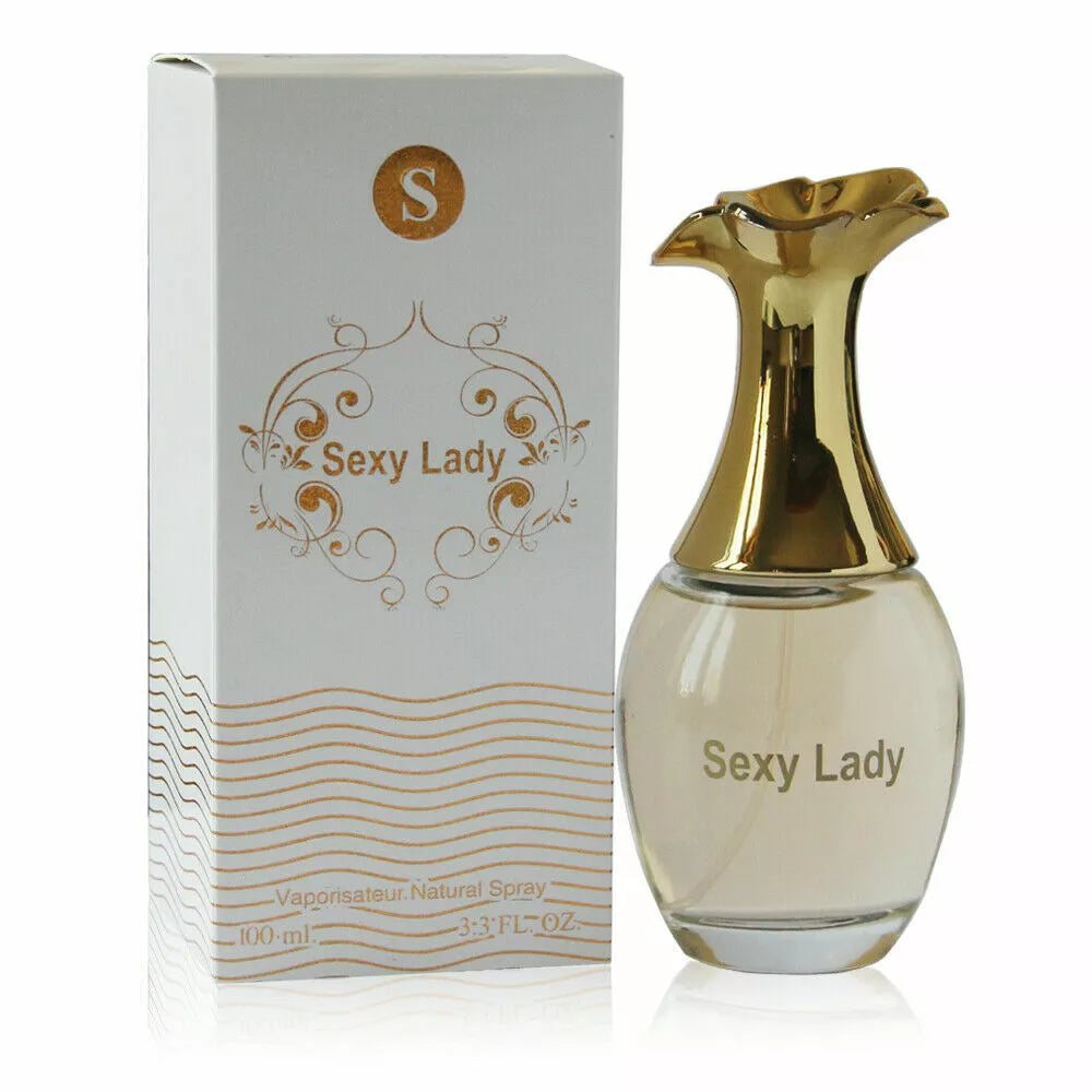 SEXY LADY for Her 3.3 OZ 100 ML For WOMEN NATURAL SPRAY SEALED IN BOX