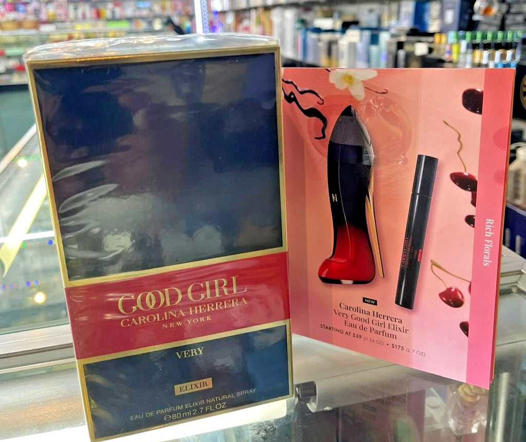 VERY Good Girl Elixir by Carolina Herrera 2.7oz 80ml Eau de Parfum Elixir SEALED