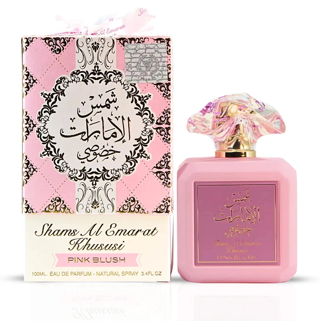 Pink Blush Shams Al Emarat Khususi by Ard Al Zaafaran 3.4oz 100 ml Parfum SEALED