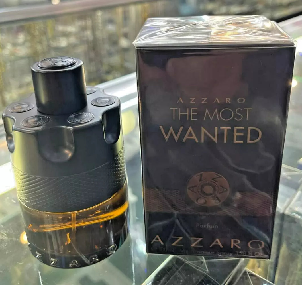 Azzaro The Most Wanted 3.38oz 100ml Parfum Vaporisateur Spray for Men SEALED BOX