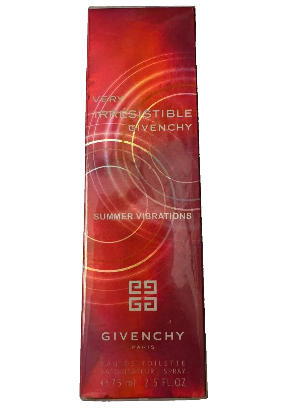 Givenchy Very Irresistible SUMMER VIBRATIONS 2.5 oz / 75 ml EDT SEALED IN BOX