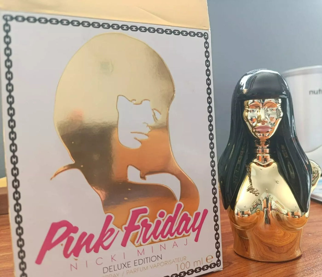 Nicki Minaj Pink Friday Deluxe Edition Perfume 3.4oz 100ml FULL RARE WITH BOX