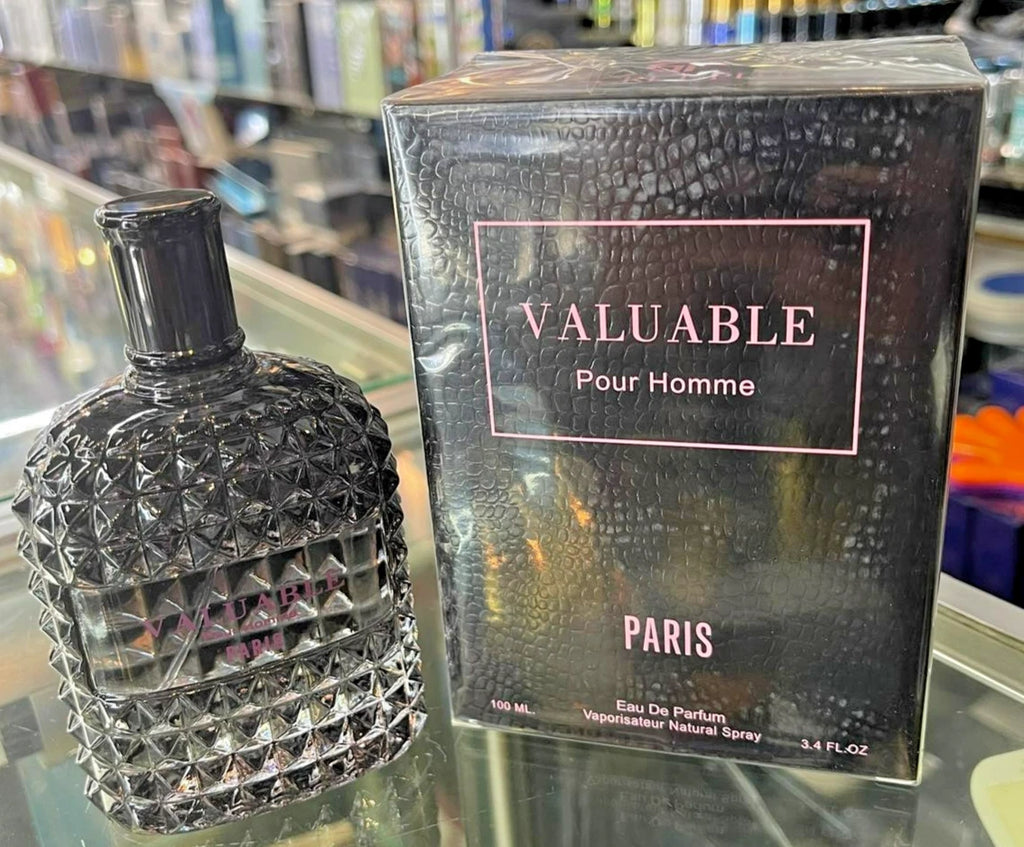 Valuable Pour Homme Paris by Secret Plus 3.4 oz 100ml EDP Eau de Parfum Spray * NEW IN BOX