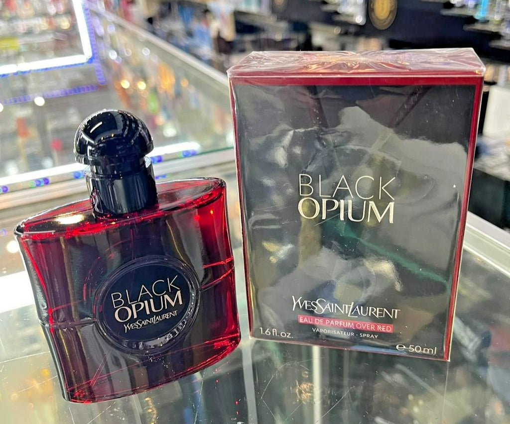 YSL Black Opium Eau de Parfum Over Red 1.6 oz 50ml for Women EDP * SEALED IN BOX