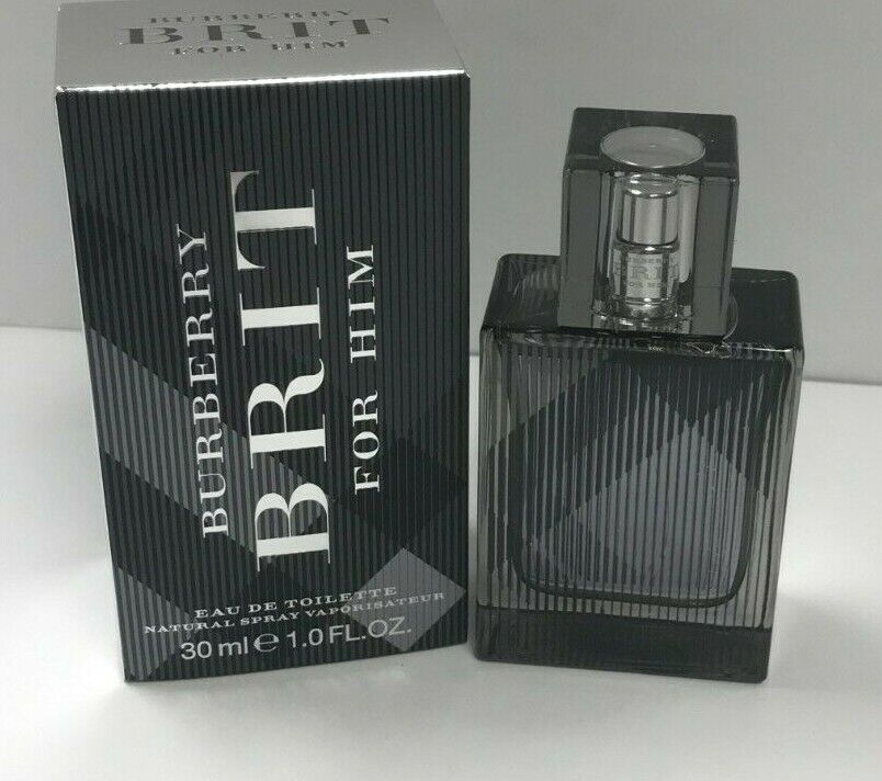 Burberry Brit 1 oz Eau De Toilette EDT Spray 30 ml * NEW in SEALED Box for Men