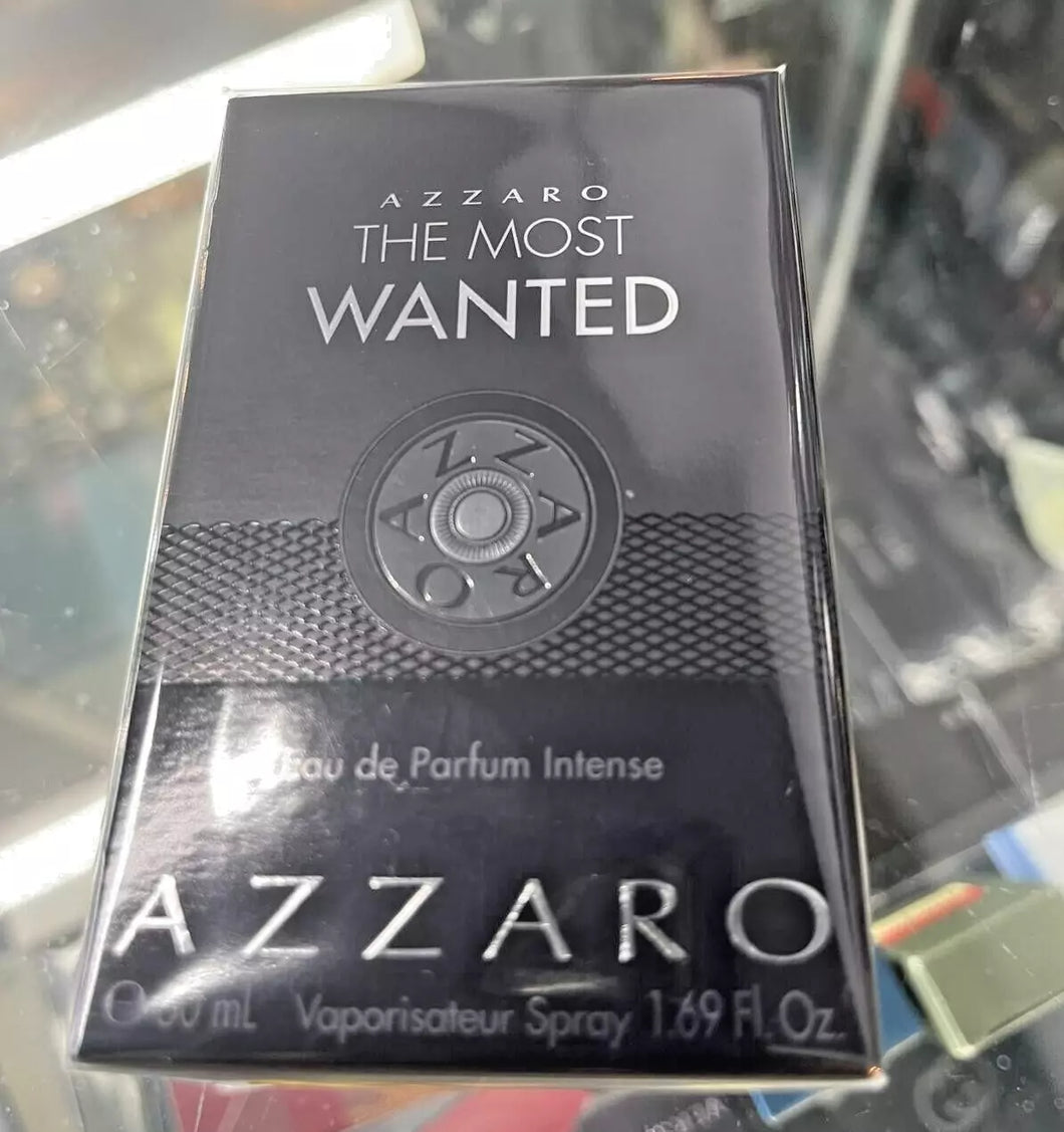 Azzaro The Most Wanted INTENSE 1.69 oz 50ml Eau de Parfum EDP INTENSE For Men SEALED BOX