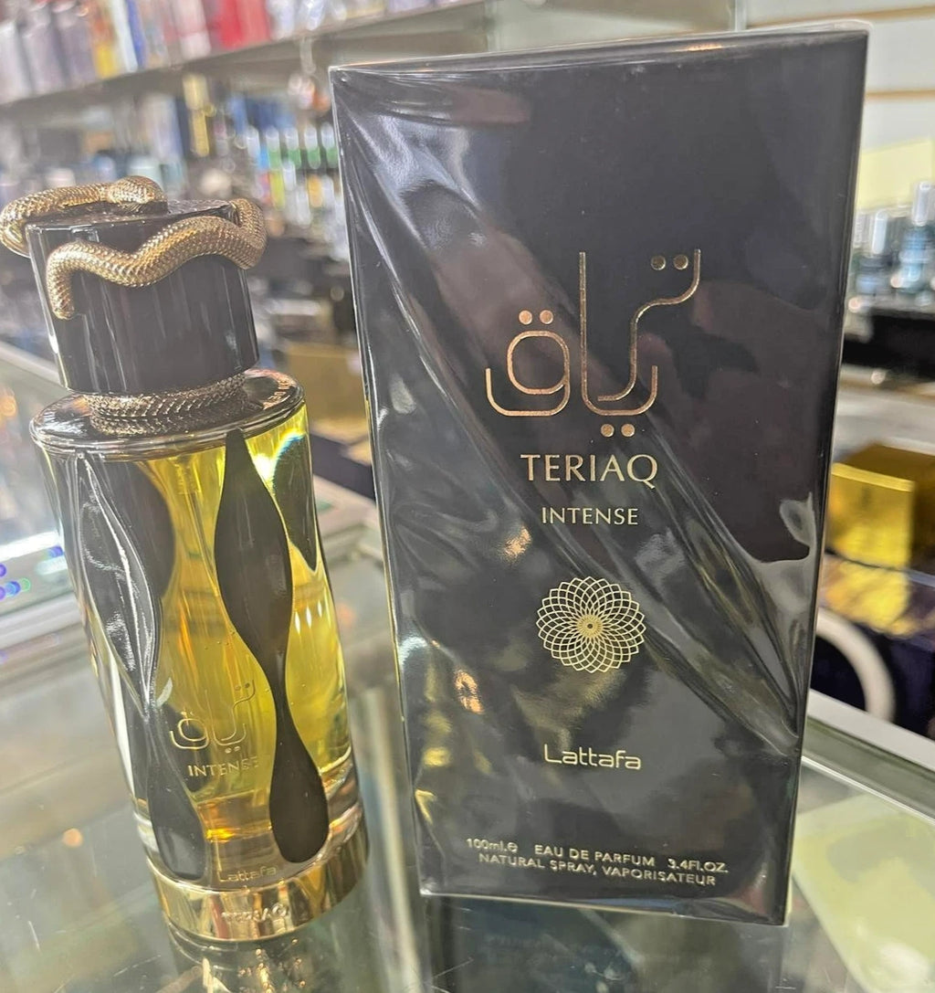 Teriaq INTENSE by Lattafa 3.4 oz 100 ml Eau de Parfum EDP For Him / Her * SEALED