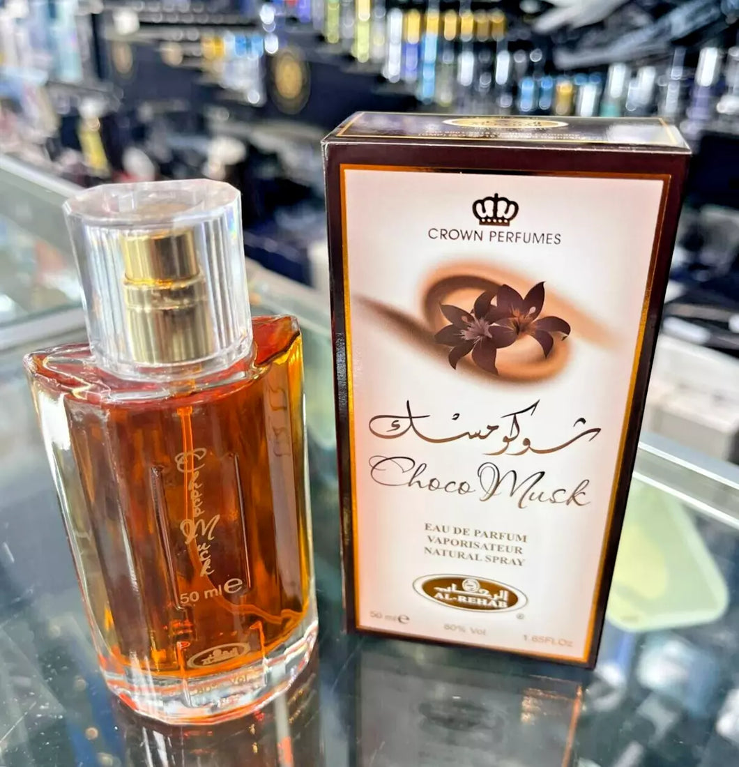 Choco Musk by Al-Rehab / Crown Perfumes 1.65 oz 50 ml Eau de Parfum UNISEX Spray