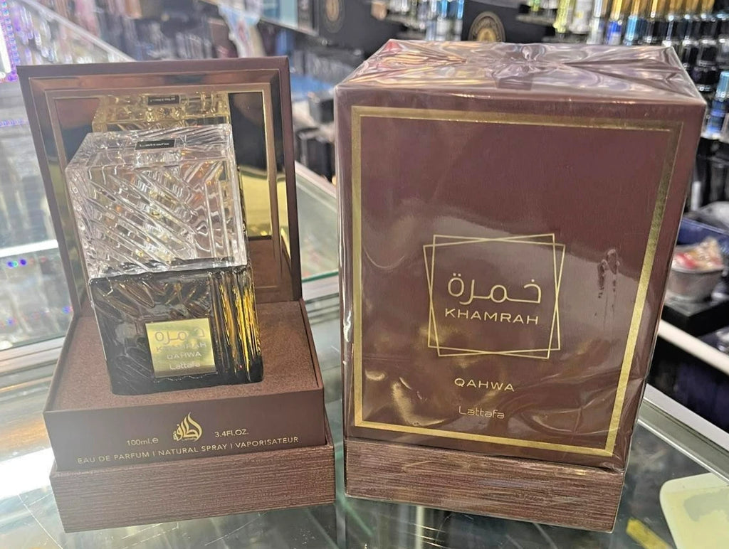 Khamrah Qahwa by Lattafa 3.4 oz 100 ml Eau de Parfum EDP for Him or Her * SEALED