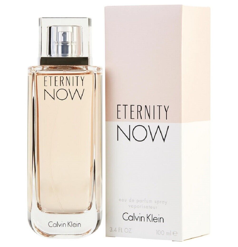 Eternity NOW by Calvin Klein Eau de PARFUM Spray 3.4 oz 100 ml for Women * SEALED