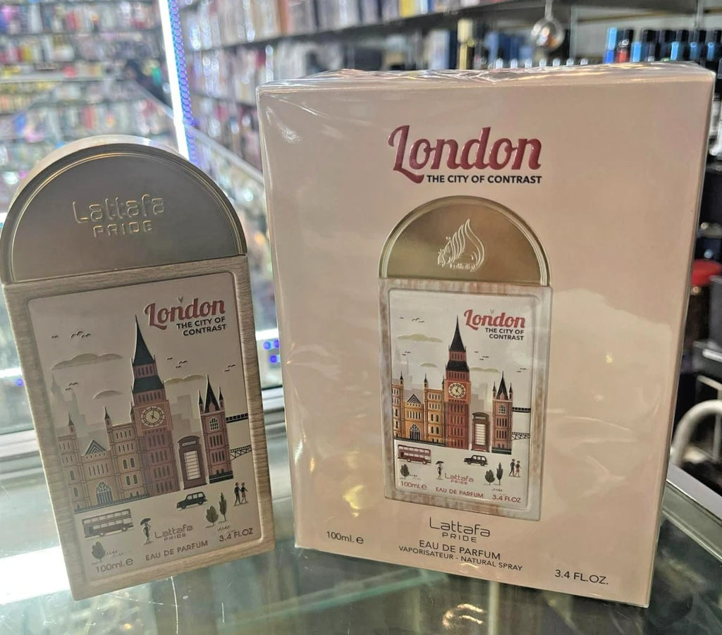 London The City of Contrast by Lattafa 3.4oz 100 ml Eau de Parfum EDP * SEALED