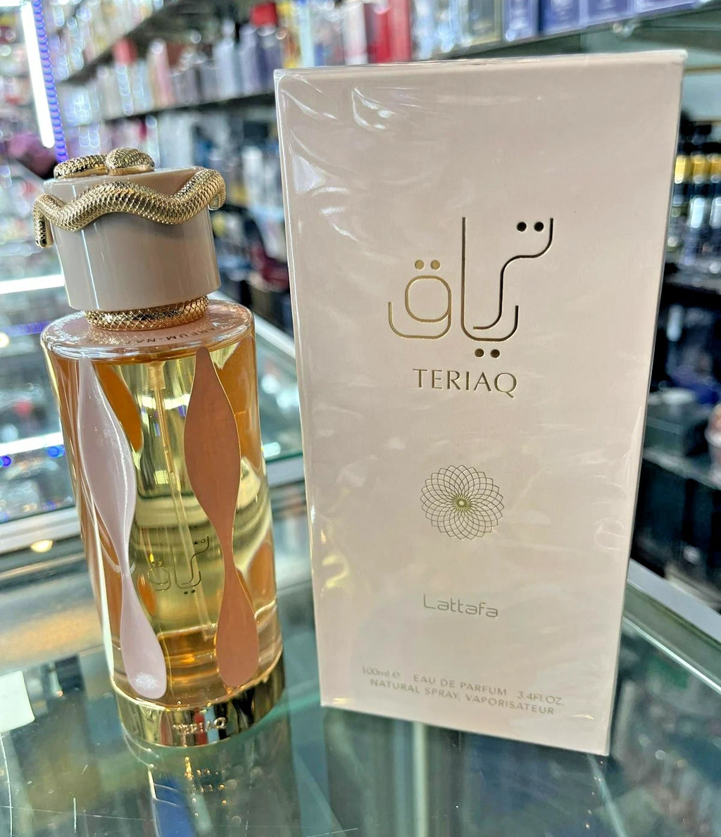 Teriaq by Lattafa 3.4 oz 100 ml Eau de Parfum EDP for Him or Her * SEALED BOX