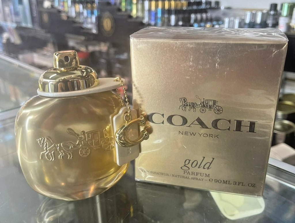 Coach Gold Parfum EDP 90 ml 3 oz by Coach Perfume for Women SEALED IN BOX