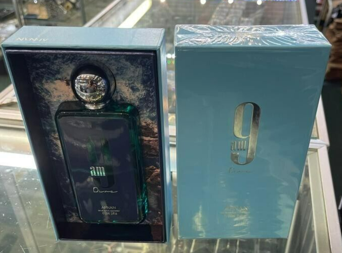 9 AM Dive by Afnan 3.4oz 100ml Eau de Parfum EDP for Him Men New In SEALED Box