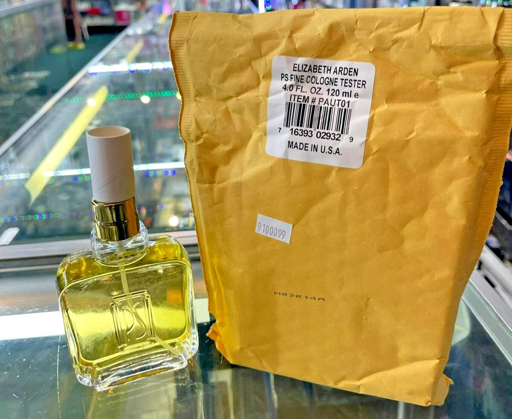 Paul Sebastian Fine Cologne 4 oz 120ml NEW IN TESTER BOTTLE - No Cap