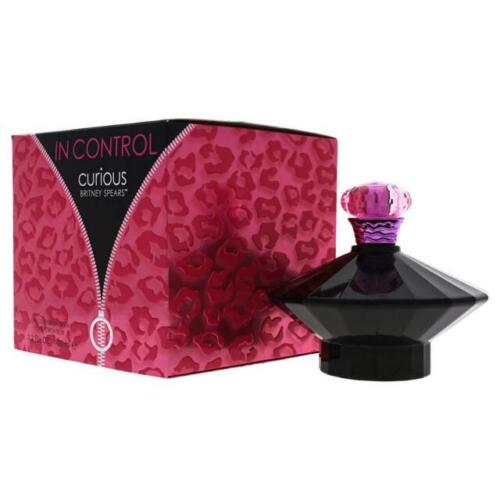 IN CONTROL Curious by Britney Spears 3.4 oz 100ml Eau de Parfum EDP Women SEALED